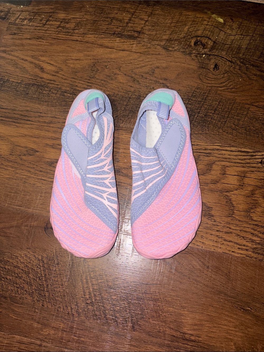 Pink and Lavender Water Shoes